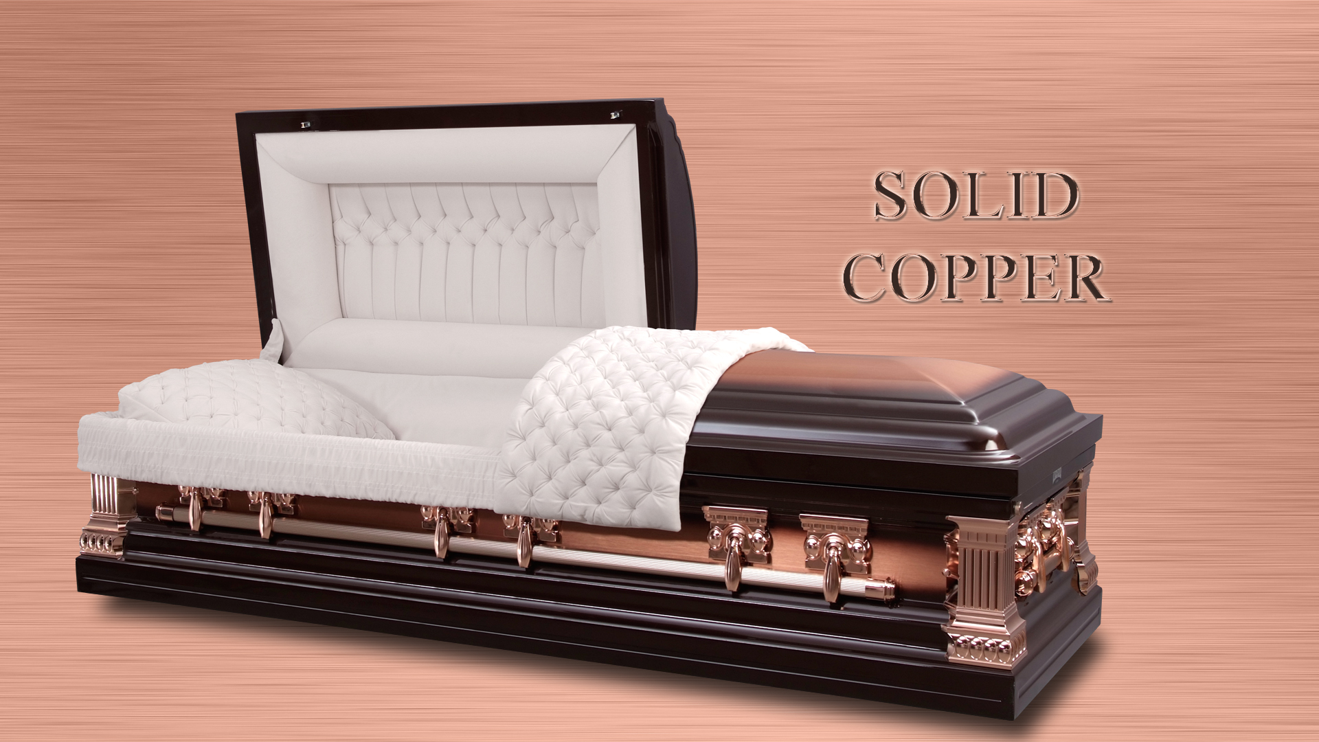 Solid Copper Background